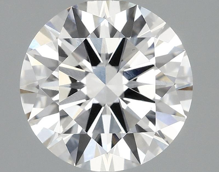 2.03 Carat Round Shaped Ideal Cut VVS2 IGI Certified Lab Grown Diamond
