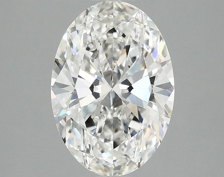 2.02 Carat Oval Shaped Ideal Cut VVS2 IGI Certified Lab Grown Diamond
