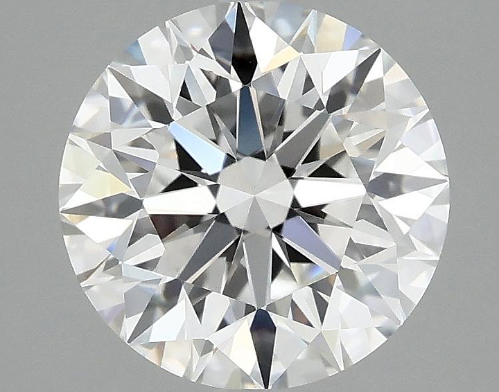 2.58 Carat Round Shaped Excellent Cut VVS2 IGI Certified Lab Grown Diamond