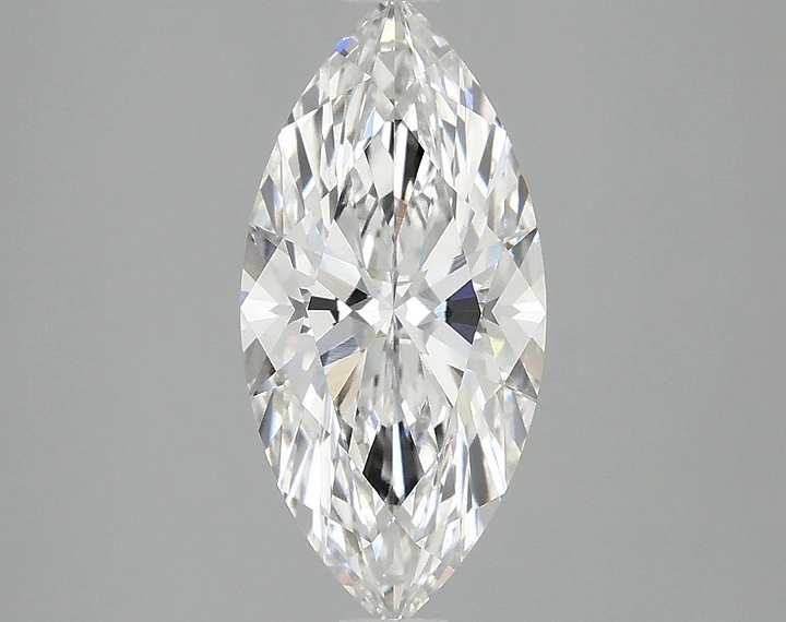 2.04 Carat Marquise Shaped Excellent Cut VVS2 IGI Certified Lab Grown Diamond