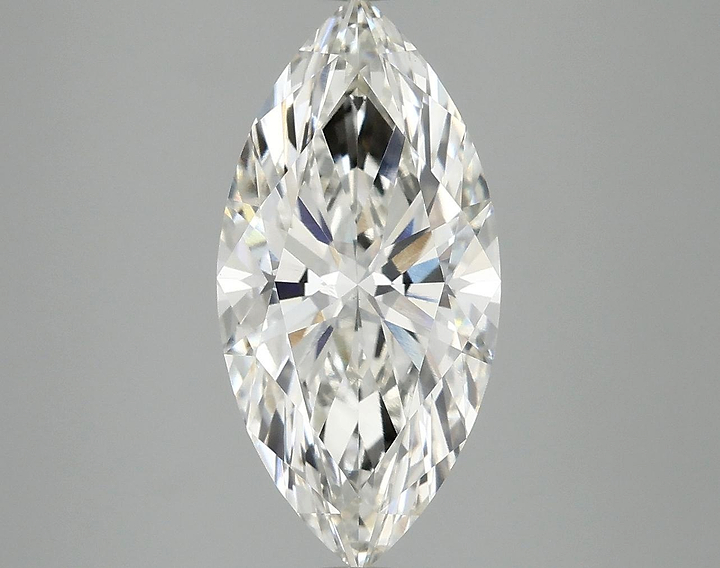 3.05 Carat Marquise Shaped Ideal Cut VS1 IGI Certified Lab Grown Diamond