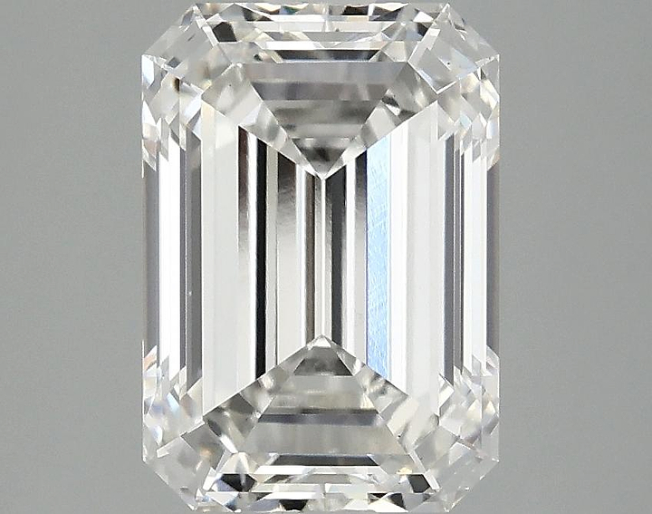 3.07 Carat Emerald Shaped Ideal Cut VS1 IGI Certified Lab Grown Diamond