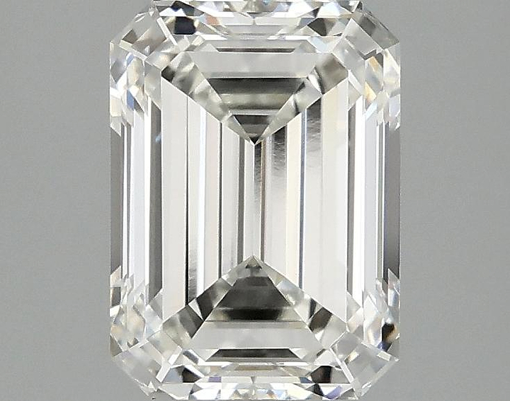 2.1 Carat Emerald Shaped Excellent Cut VVS1 IGI Certified Lab Grown Diamond