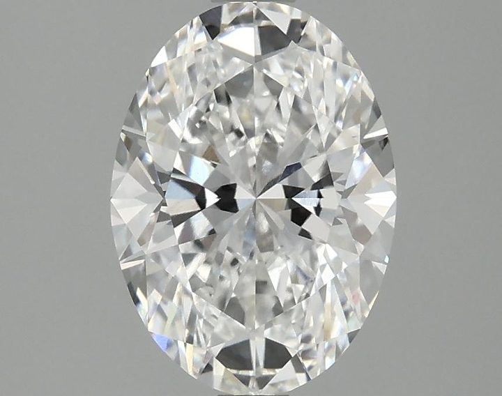2.1 Carat Oval Shaped Ideal Cut VVS2 IGI Certified Lab Grown Diamond