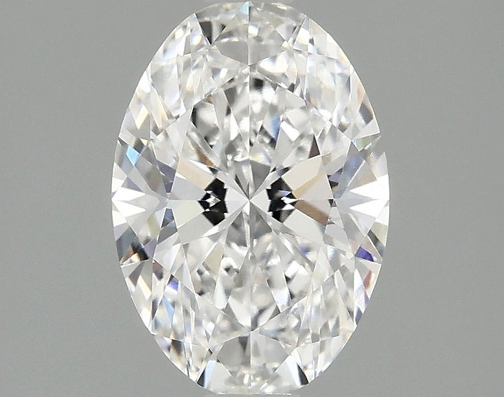 1.53 Carat Oval Shaped Ideal Cut VVS2 IGI Certified Lab Grown Diamond