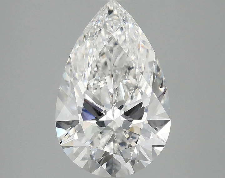 3.08 Carat Pear Shaped Ideal Cut VS1 IGI Certified Lab Grown Diamond