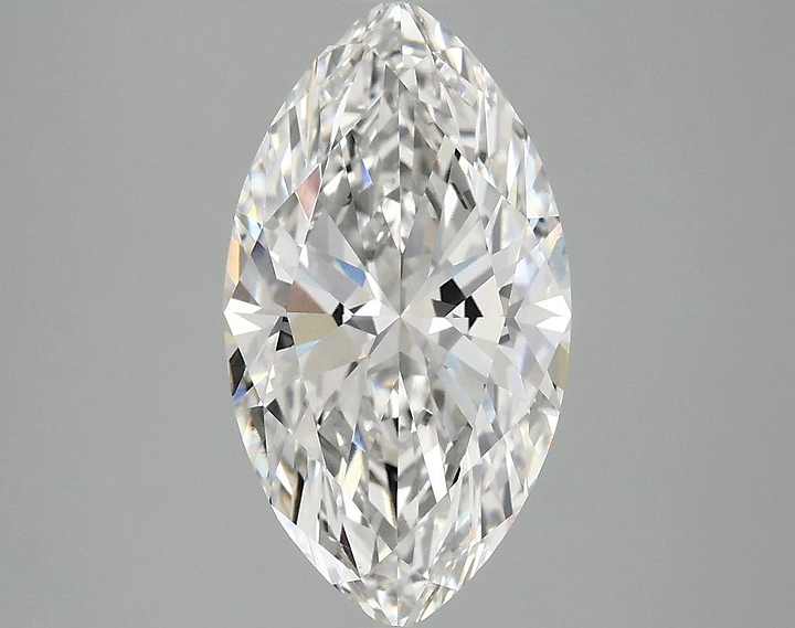 3.02 Carat Marquise Shaped Excellent Cut VS1 IGI Certified Lab Grown Diamond