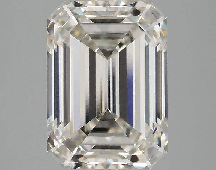 3.1 Carat Emerald Shaped Ideal Cut VS1 IGI Certified Lab Grown Diamond