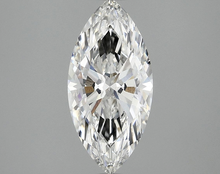 2.1 Carat Marquise Shaped Excellent Cut VS1 IGI Certified Lab Grown Diamond