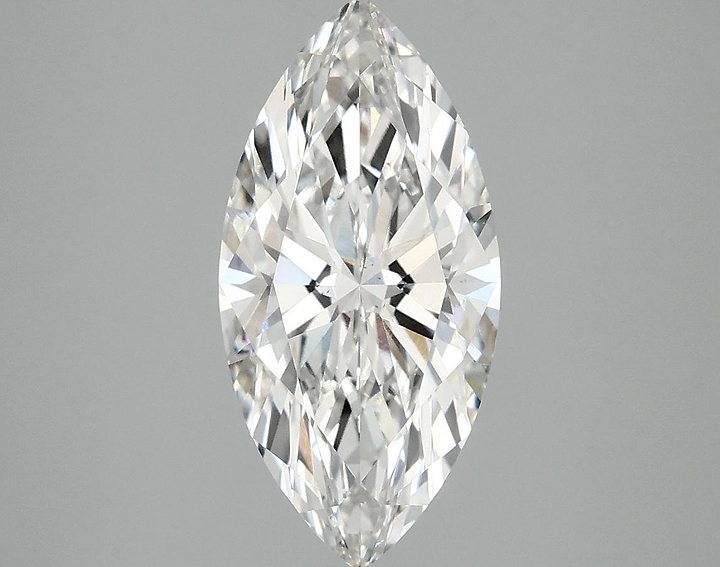 2.03 Carat Marquise Shaped Excellent Cut VS2 IGI Certified Lab Grown Diamond