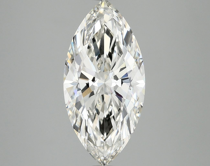 3.03 Carat Marquise Shaped Excellent Cut VVS2 IGI Certified Lab Grown Diamond