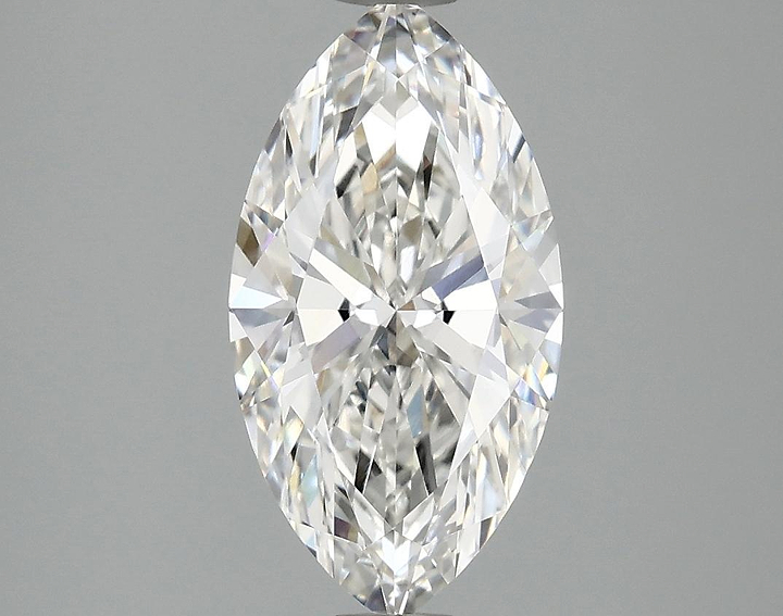 2.01 Carat Marquise Shaped Excellent Cut VVS2 IGI Certified Lab Grown Diamond