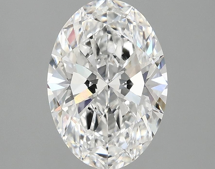 2.1 Carat Oval Shaped Ideal Cut VVS1 IGI Certified Lab Grown Diamond