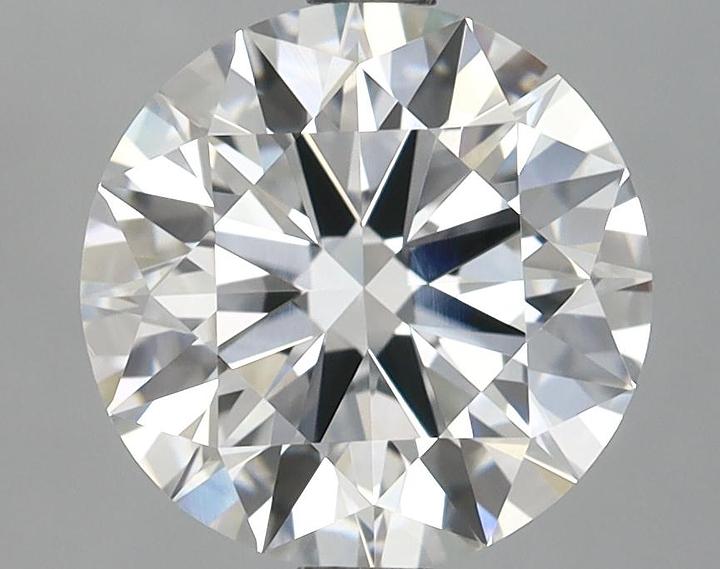 3.09 Carat Round Shaped Ideal Cut VS1 IGI Certified Lab Grown Diamond