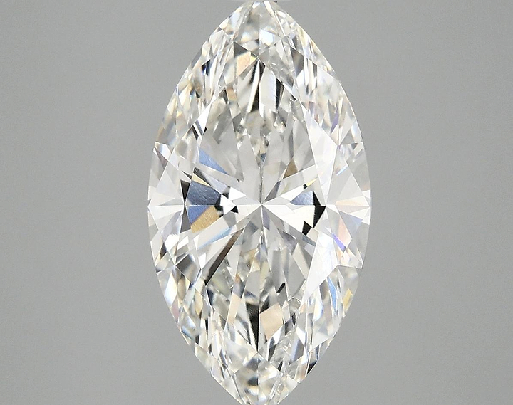 3.09 Carat Marquise Shaped Excellent Cut VS1 IGI Certified Lab Grown Diamond