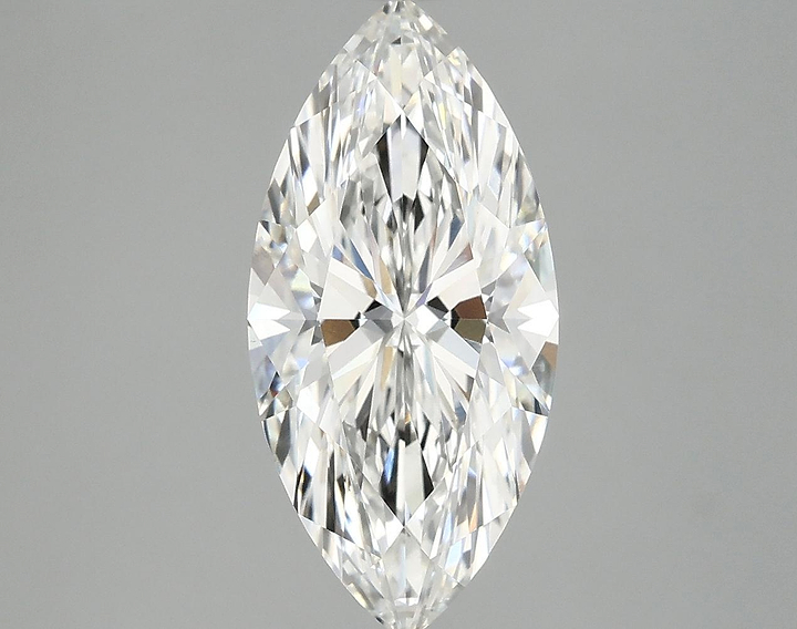 3.02 Carat Marquise Shaped Excellent Cut VS1 IGI Certified Lab Grown Diamond