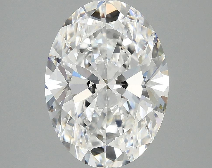 3.07 Carat Oval Shaped Excellent Cut VVS2 IGI Certified Lab Grown Diamond