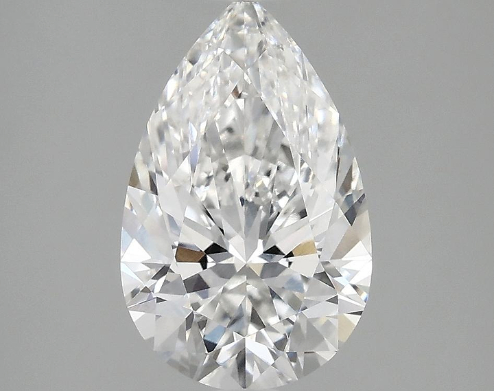 2.07 Carat Pear Shaped Ideal Cut VVS2 IGI Certified Lab Grown Diamond