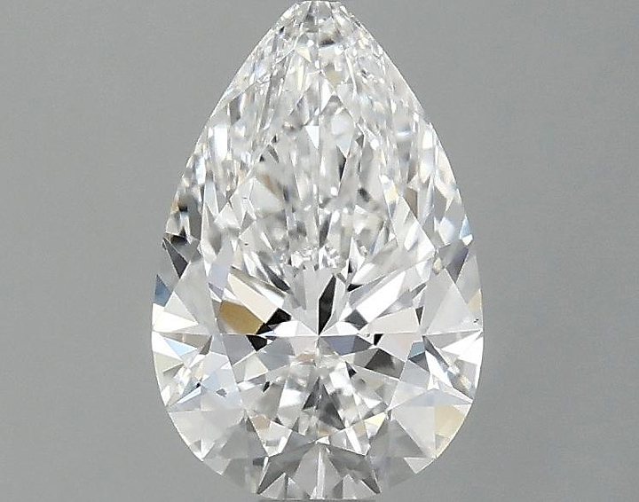 1.06 Carat Pear Shaped Ideal Cut VVS2 IGI Certified Lab Grown Diamond