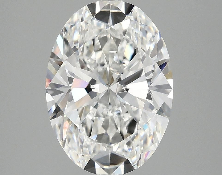 3.02 Carat Oval Shaped Ideal Cut VVS2 IGI Certified Lab Grown Diamond