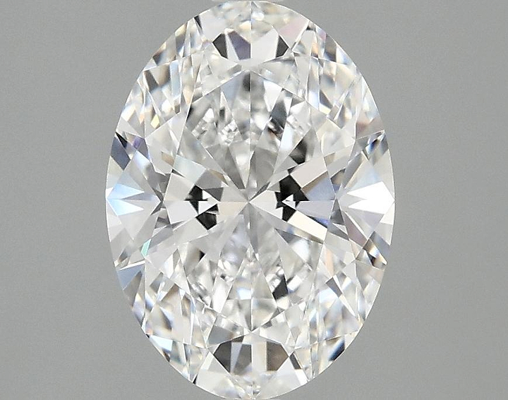 2.07 Carat Oval Shaped Ideal Cut VVS2 IGI Certified Lab Grown Diamond