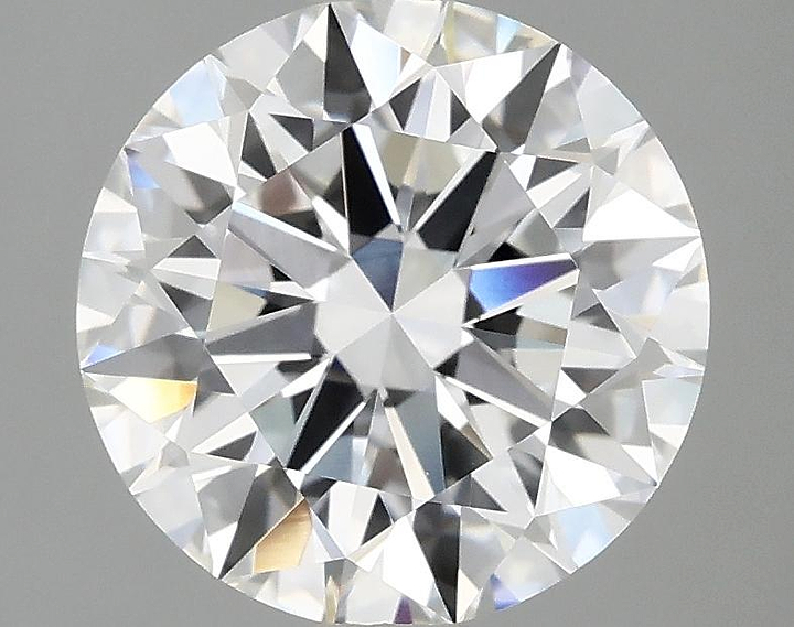 3.06 Carat Round Shaped Ideal Cut VVS2 IGI Certified Lab Grown Diamond