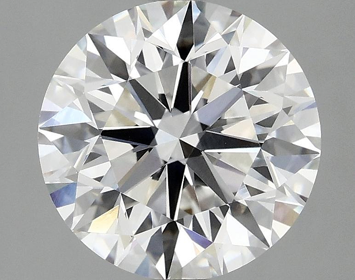 3.05 Carat Round Shaped Excellent Cut VVS2 IGI Certified Lab Grown Diamond