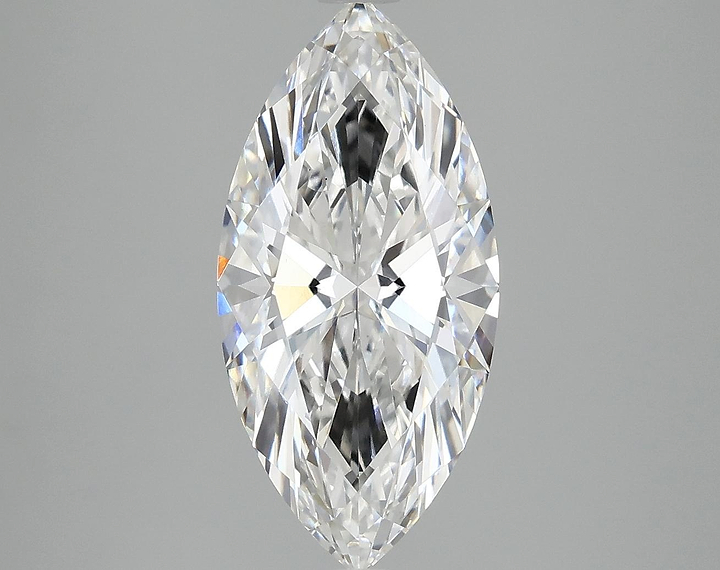 3.07 Carat Marquise Shaped Excellent Cut VS1 IGI Certified Lab Grown Diamond