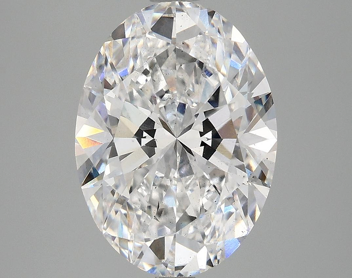 4.04 Carat Oval Shaped Excellent Cut SI1 IGI Certified Lab Grown Diamond