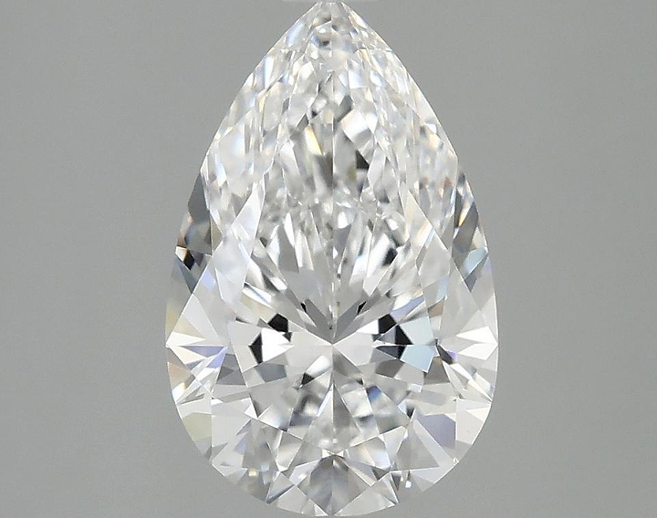 2.08 Carat Pear Shaped Ideal Cut VVS2 IGI Certified Lab Grown Diamond