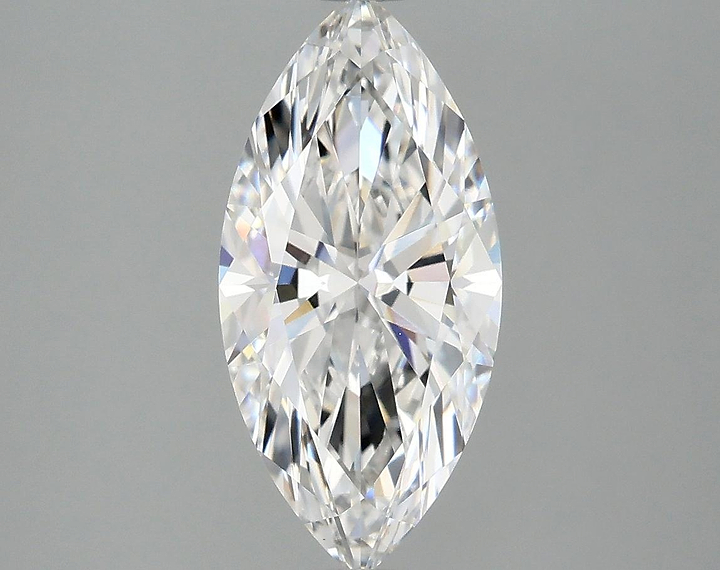 2.08 Carat Marquise Shaped Excellent Cut VVS2 IGI Certified Lab Grown Diamond