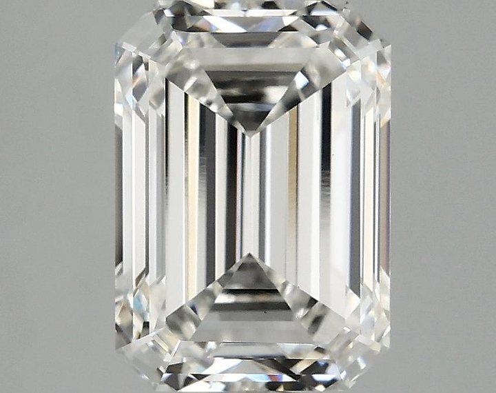 3.2 Carat Emerald Shaped Ideal Cut VS1 IGI Certified Lab Grown Diamond