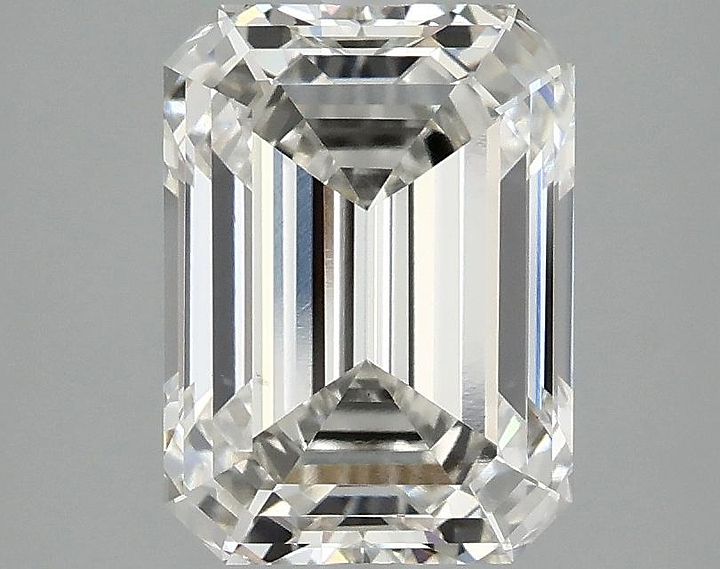 2.9 Carat Emerald Shaped Excellent Cut VS1 IGI Certified Lab Grown Diamond
