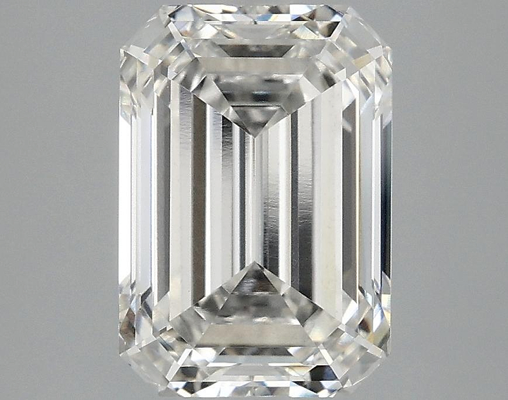 3.17 Carat Emerald Shaped Ideal Cut VVS2 IGI Certified Lab Grown Diamond