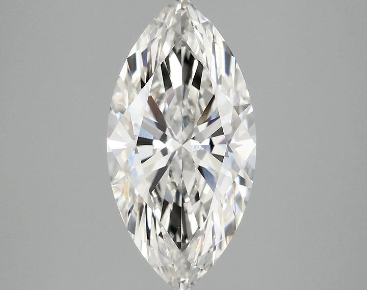 2.46 Carat Marquise Shaped Ideal Cut VS1 IGI Certified Lab Grown Diamond