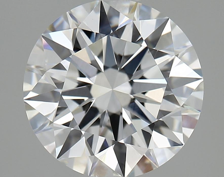 2.07 Carat Round Shaped Excellent Cut VVS2 IGI Certified Lab Grown Diamond