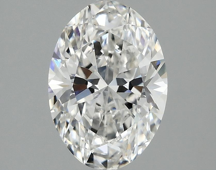 1.57 Carat Oval Shaped Ideal Cut VVS2 IGI Certified Lab Grown Diamond