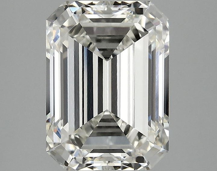 3.1 Carat Emerald Shaped Excellent Cut VVS2 IGI Certified Lab Grown Diamond