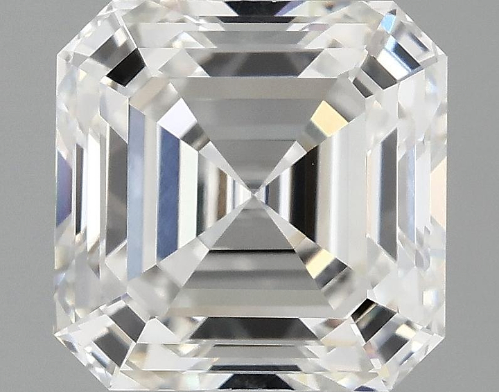 2.07 Carat Asscher Shaped Excellent Cut VVS1 IGI Certified Lab Grown Diamond