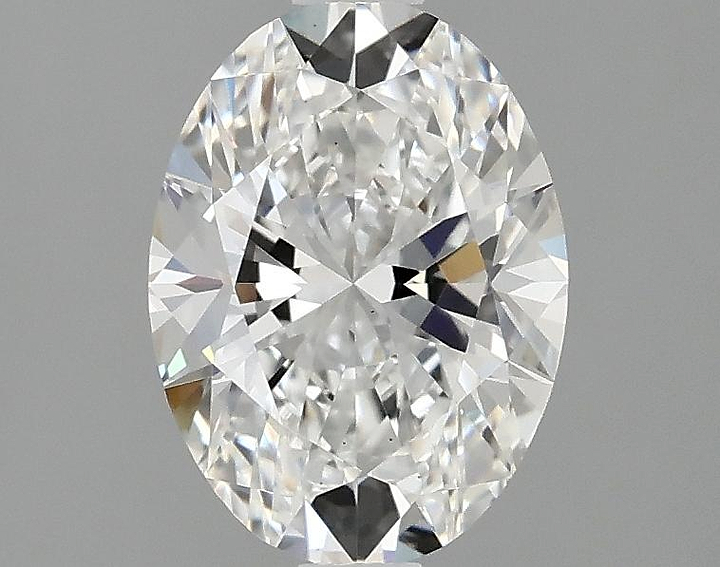 1.5 Carat Oval Shaped Excellent Cut VS1 IGI Certified Lab Grown Diamond