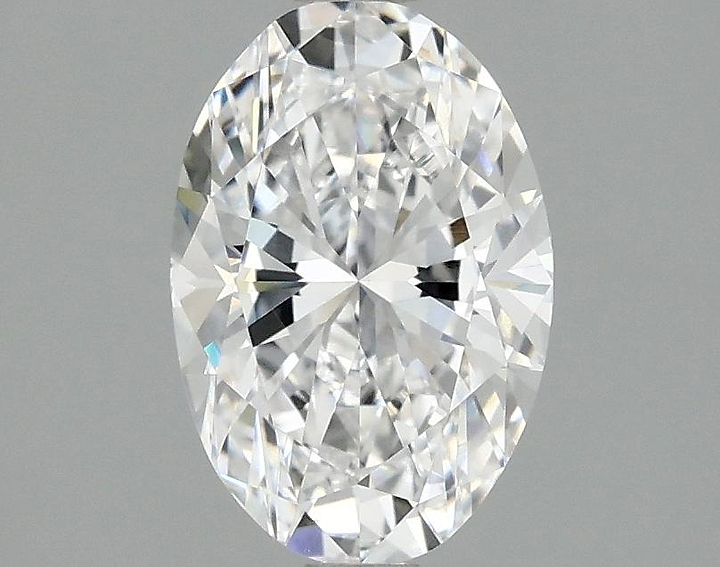 1.5 Carat Oval Shaped Ideal Cut VVS2 IGI Certified Lab Grown Diamond