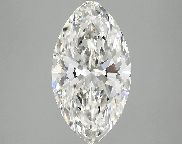 2.99 Carat Marquise Shaped Excellent Cut VVS2 IGI Certified Lab Grown Diamond