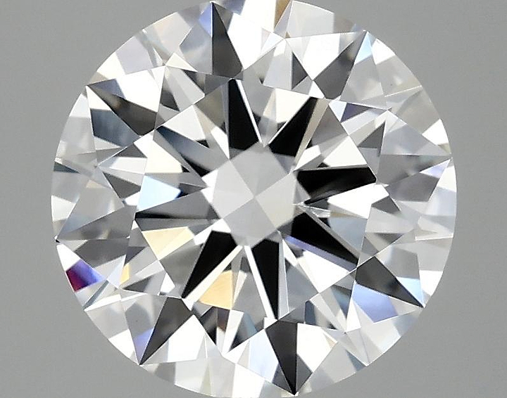 3.09 Carat Round Shaped Excellent Cut VS1 IGI Certified Lab Grown Diamond