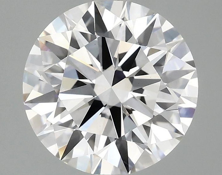 2.58 Carat Round Shaped Ideal Cut VVS2 IGI Certified Lab Grown Diamond