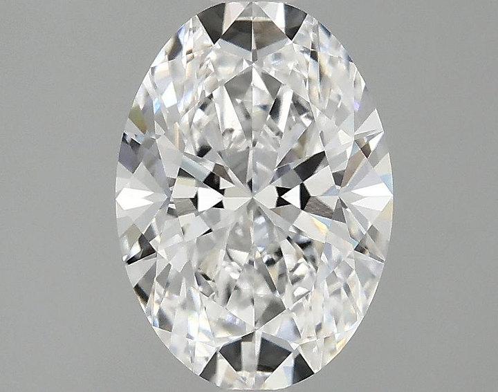 2.01 Carat Oval Shaped Ideal Cut VVS2 IGI Certified Lab Grown Diamond