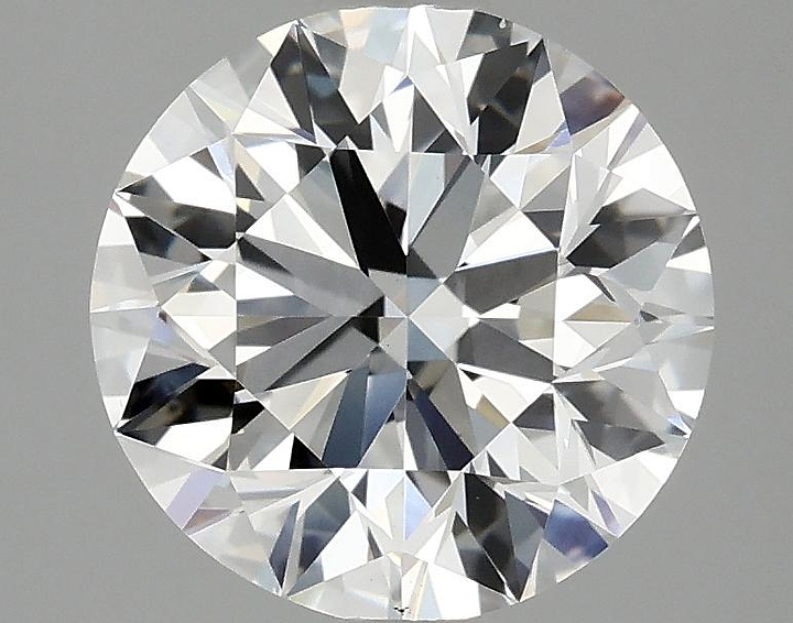 2.88 Carat Round Shaped Ideal Cut VS1 IGI Certified Lab Grown Diamond