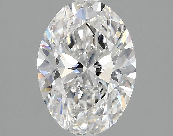 1.5 Carat Oval Shaped Ideal Cut VVS2 IGI Certified Lab Grown Diamond
