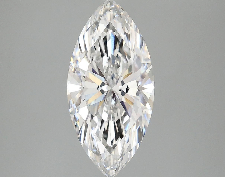2.01 Carat Marquise Shaped Excellent Cut VVS2 IGI Certified Lab Grown Diamond