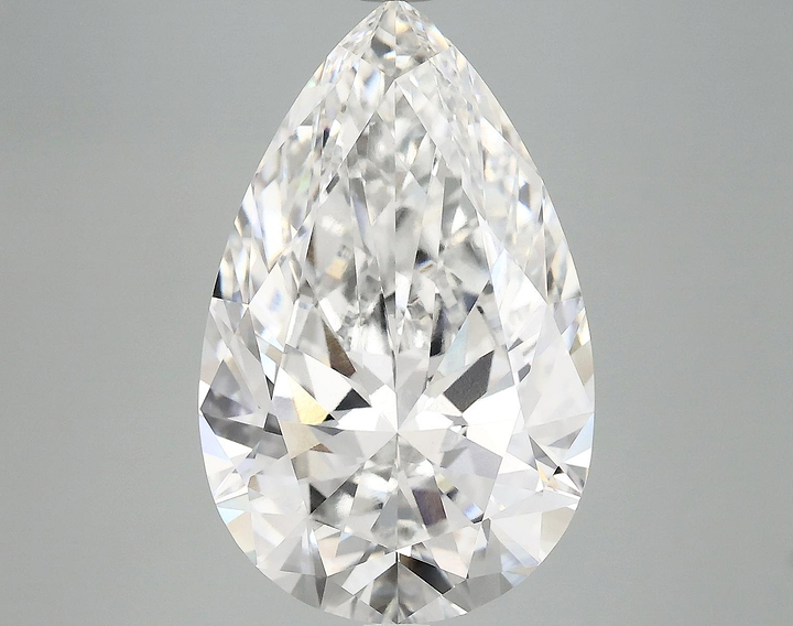 7.8 Carat Pear Shaped Ideal Cut VVS2 IGI Certified Lab Grown Diamond