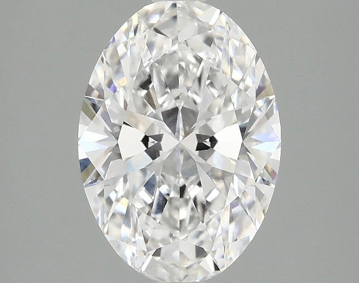 2.07 Carat Oval Shaped Ideal Cut VVS1 IGI Certified Lab Grown Diamond